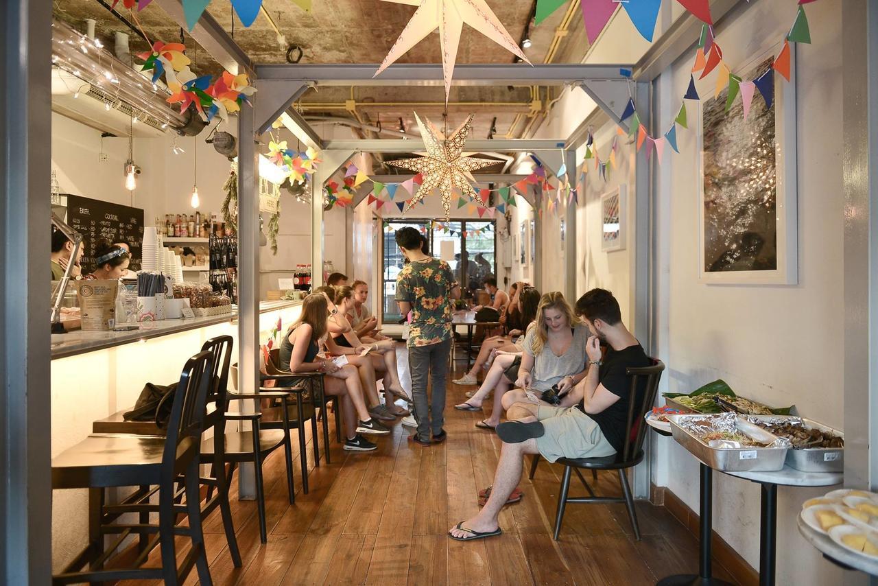 Hostel Good One Poshtel&Cafe Bar Bangkok Exterior foto